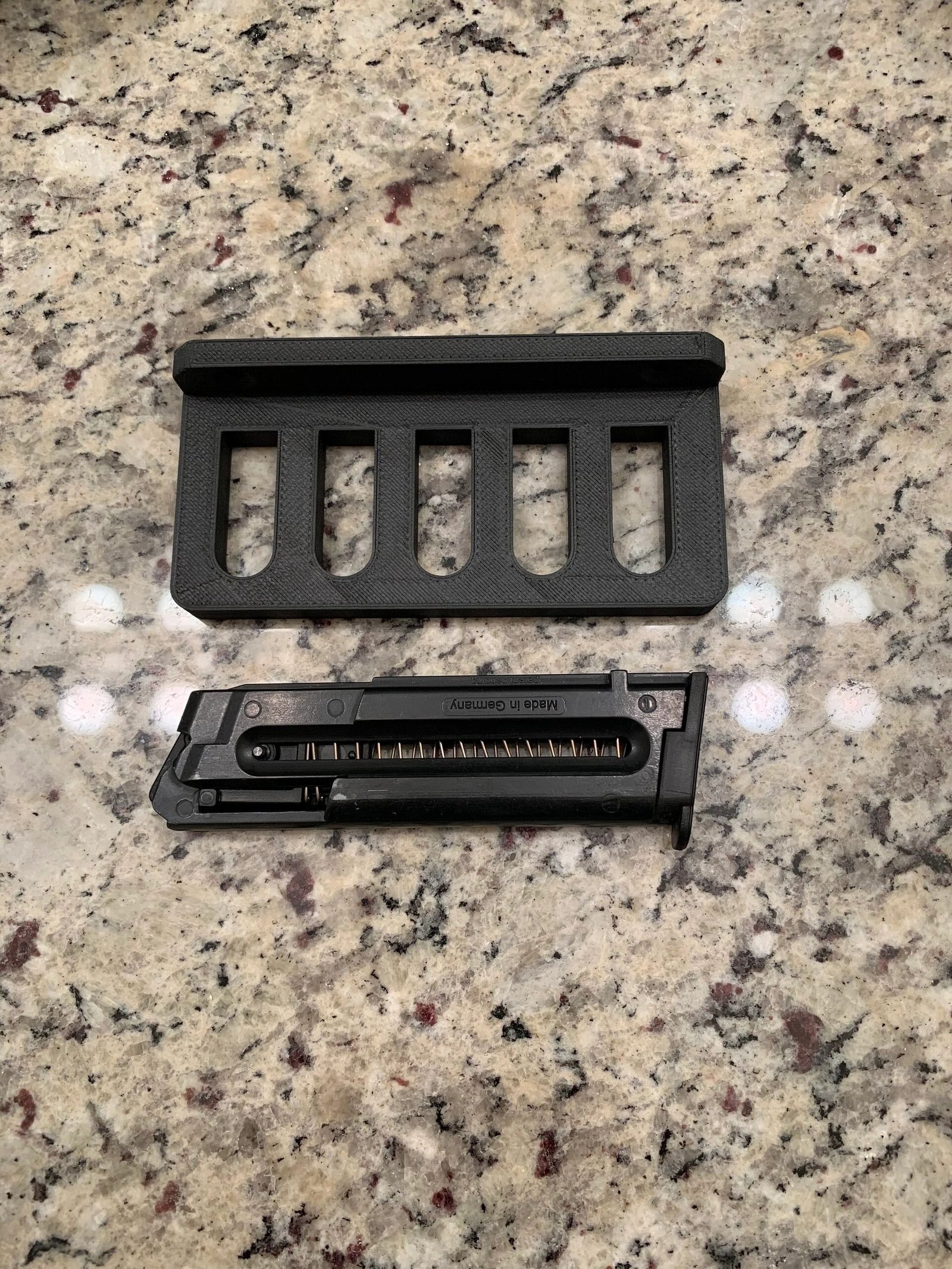 Gsg 1911 22 LR Carbon Fiber Gun Magazine Storage Carbon Polymer