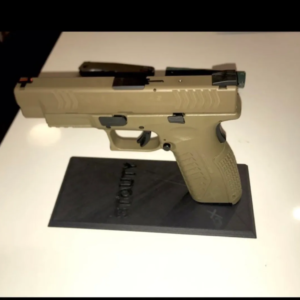 springfield xdm 9mm/ 40 caliber pistol display stand