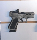 Glock 43x wall mount firearm wall mount