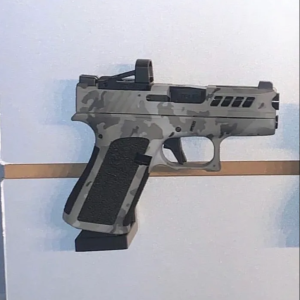 Glock 43x wall mount firearm wall mount